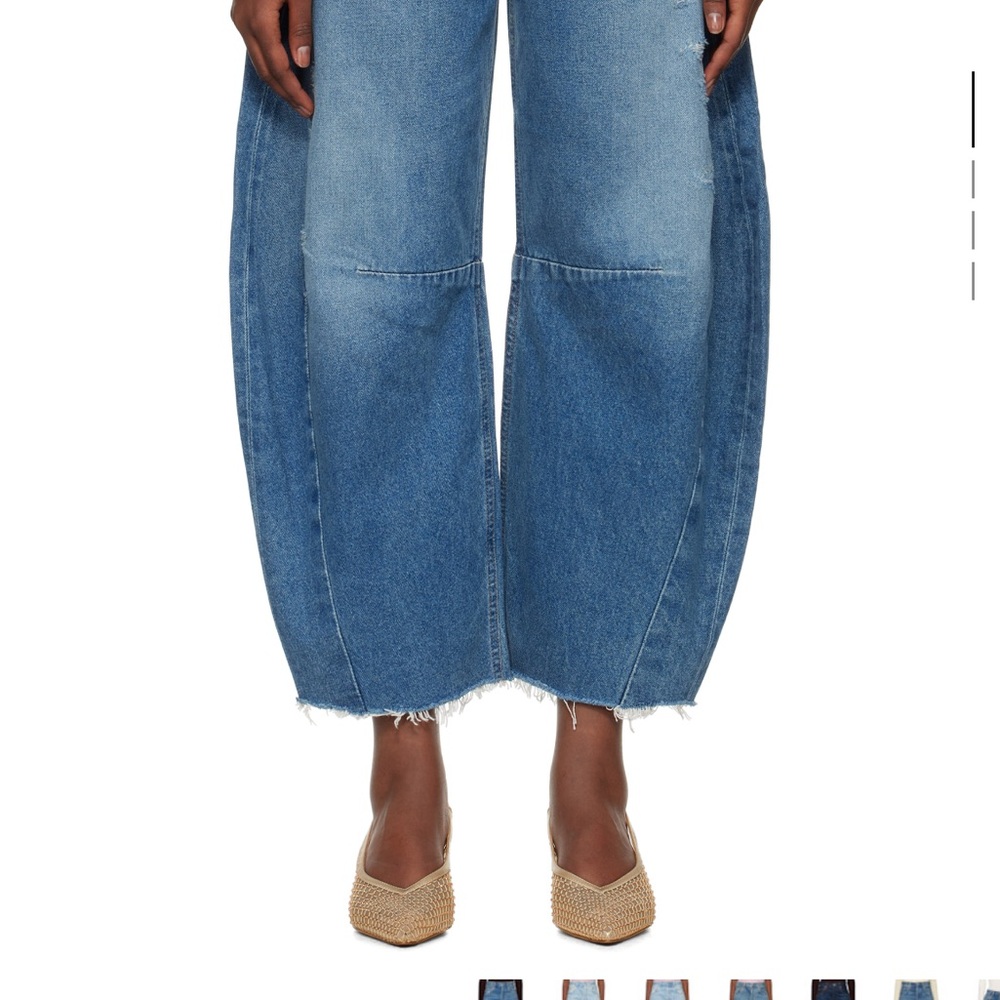 Barrel citizen of humanity Jean (horseshoe style)